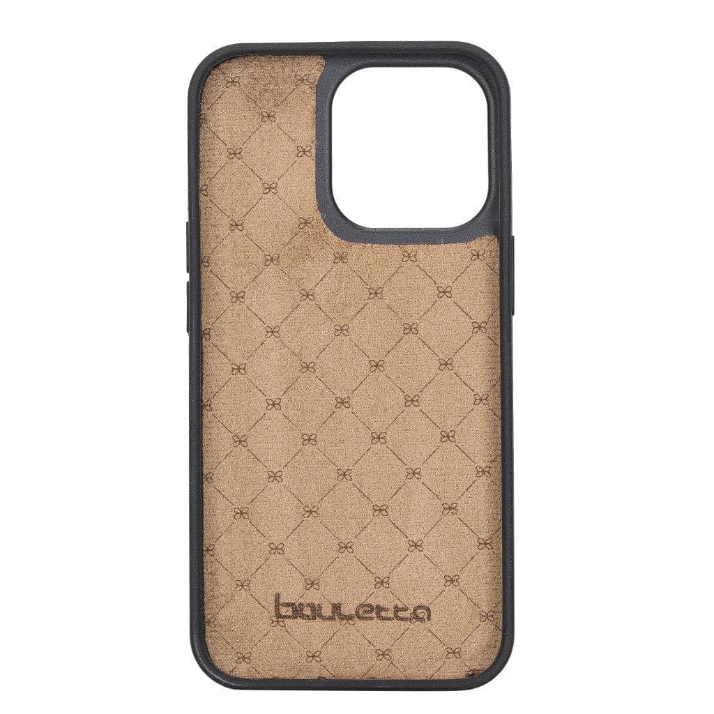 Flexible Leather Back Cover with Card Holder for iPhone 13 Series