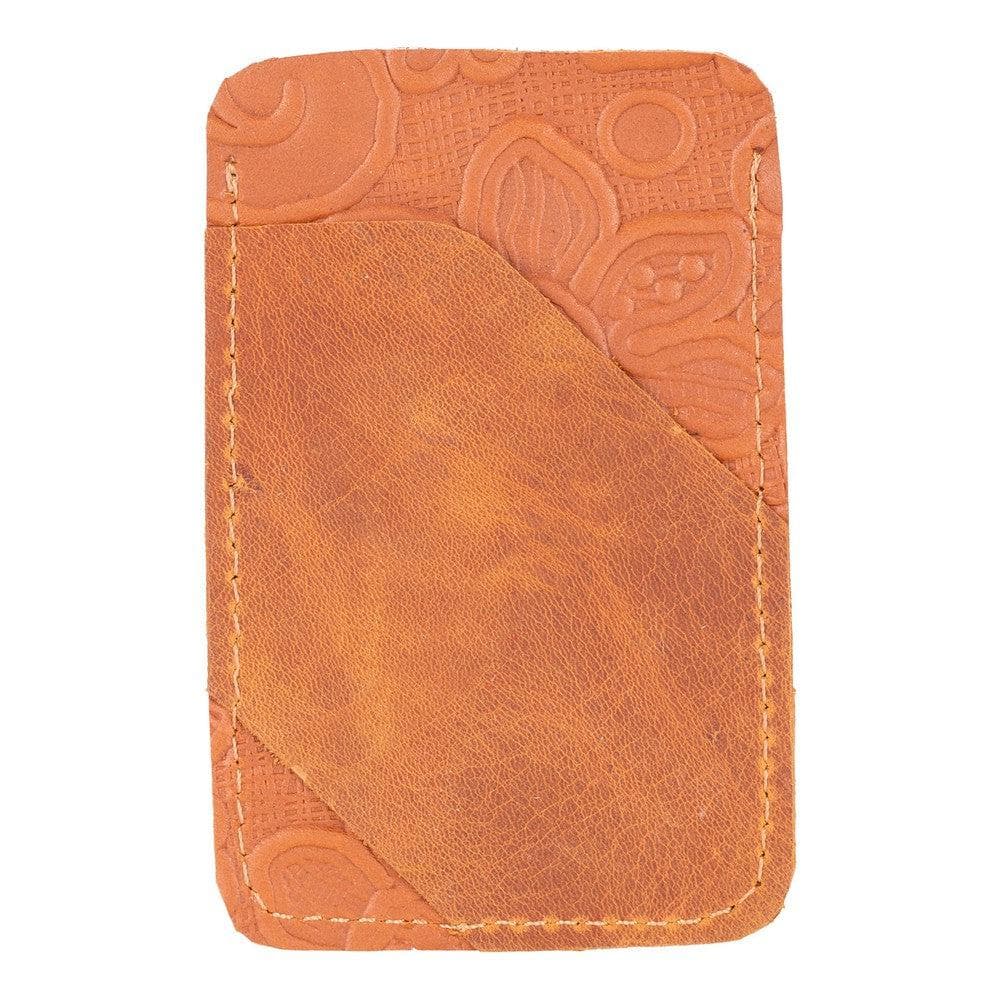 Forli Geniune Leather Card Holder Antic Brown Bouletta