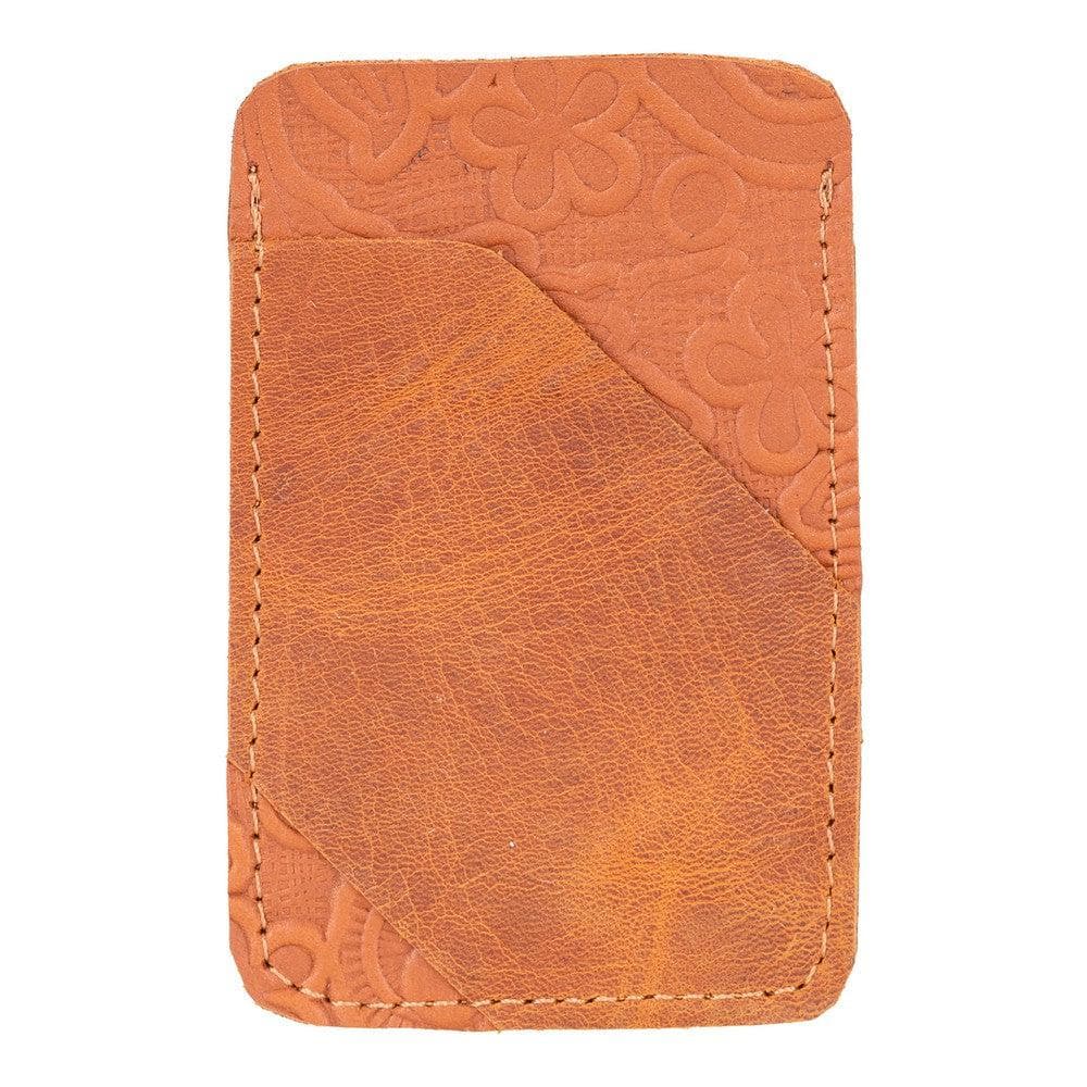 Forli Geniune Leather Card Holder Antic Brown Bouletta