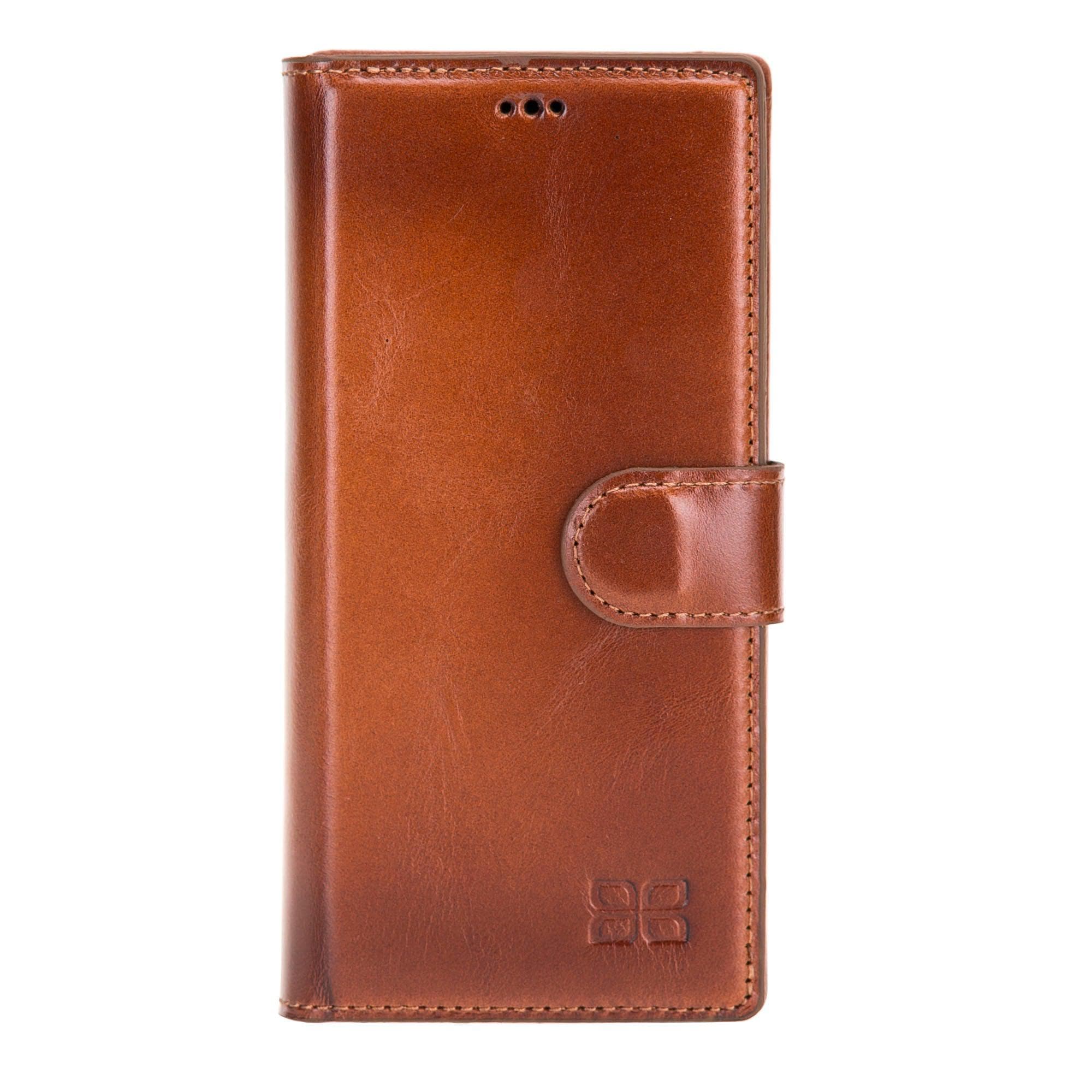 Full Leather Coating Detachable Wallet Case for Samsung Note 10 Series Bouletta