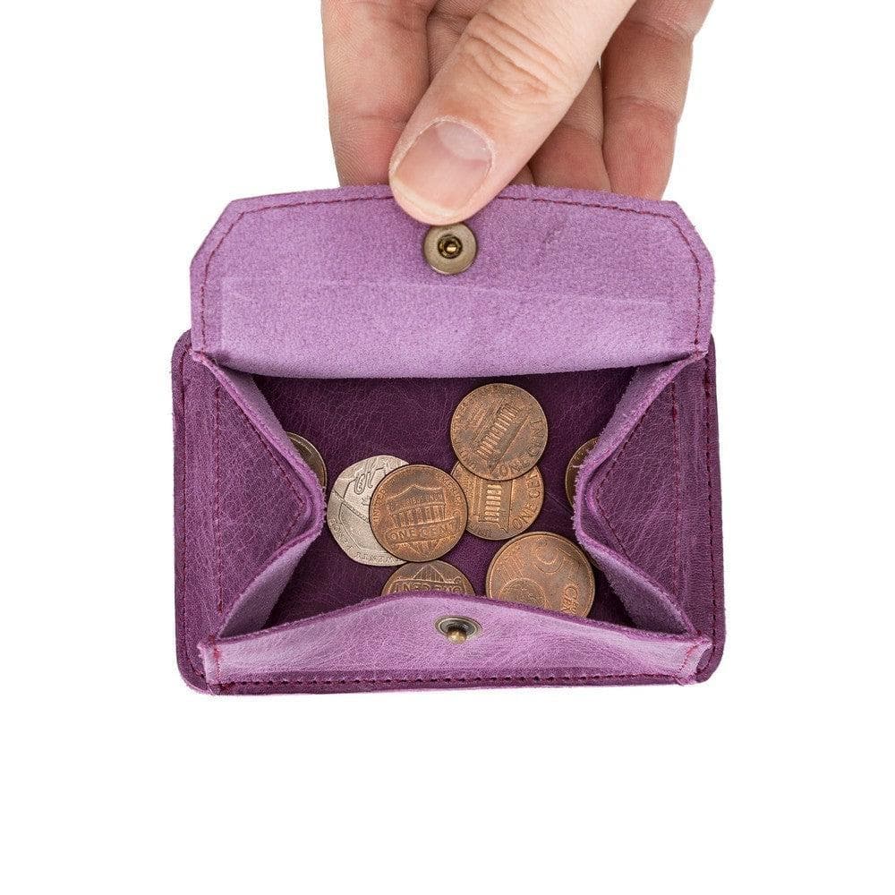 Functional Genuine Leather Coin Holder Bouletta