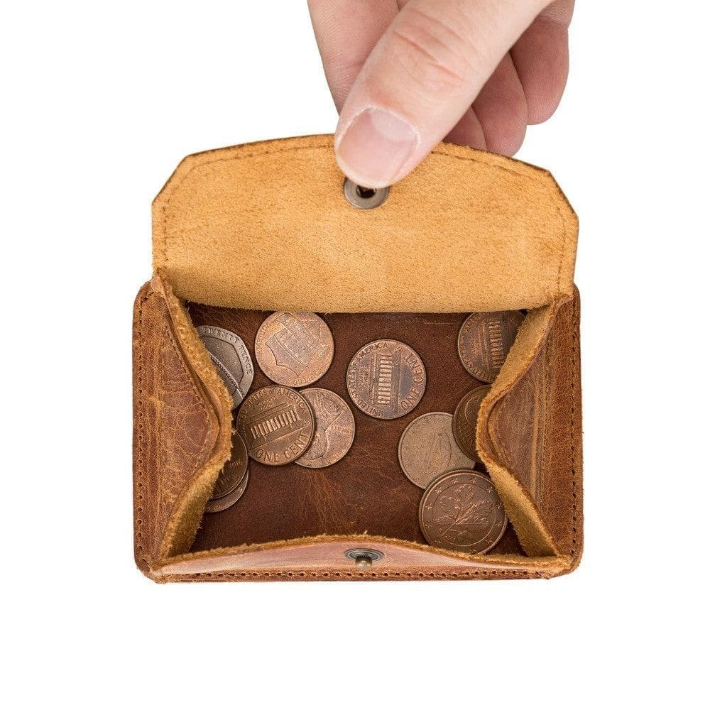 Functional Genuine Leather Coin Holder Bouletta