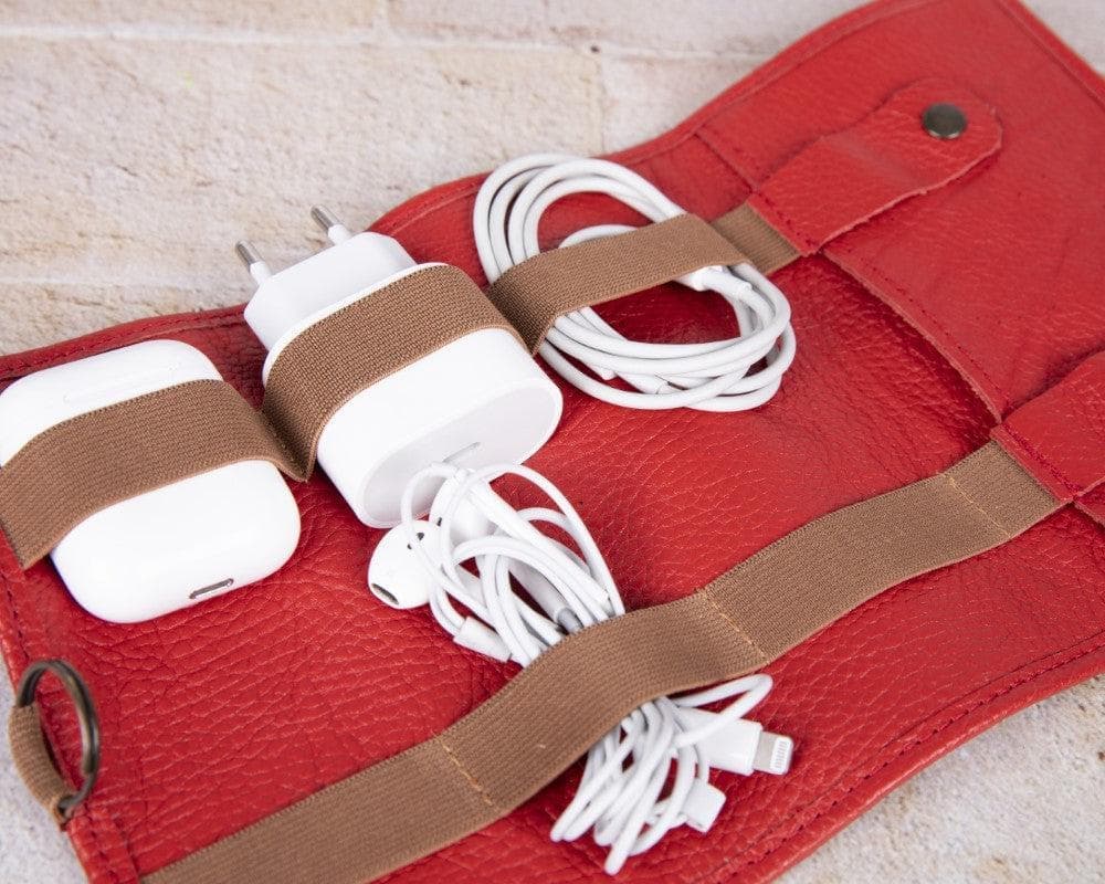 Genuine Leather Cable Organizer Bouletta