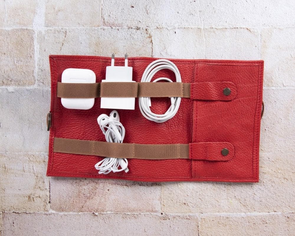 Genuine Leather Cable Organizer Bouletta