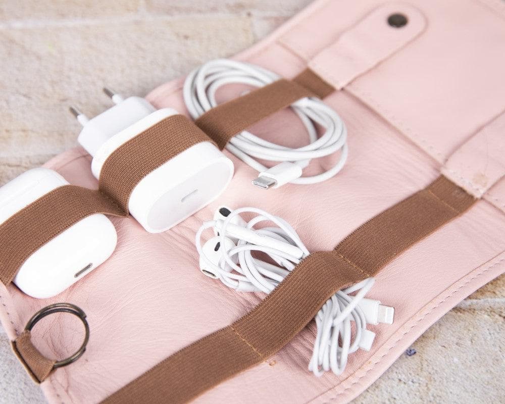 Genuine Leather Cable Organizer Bouletta