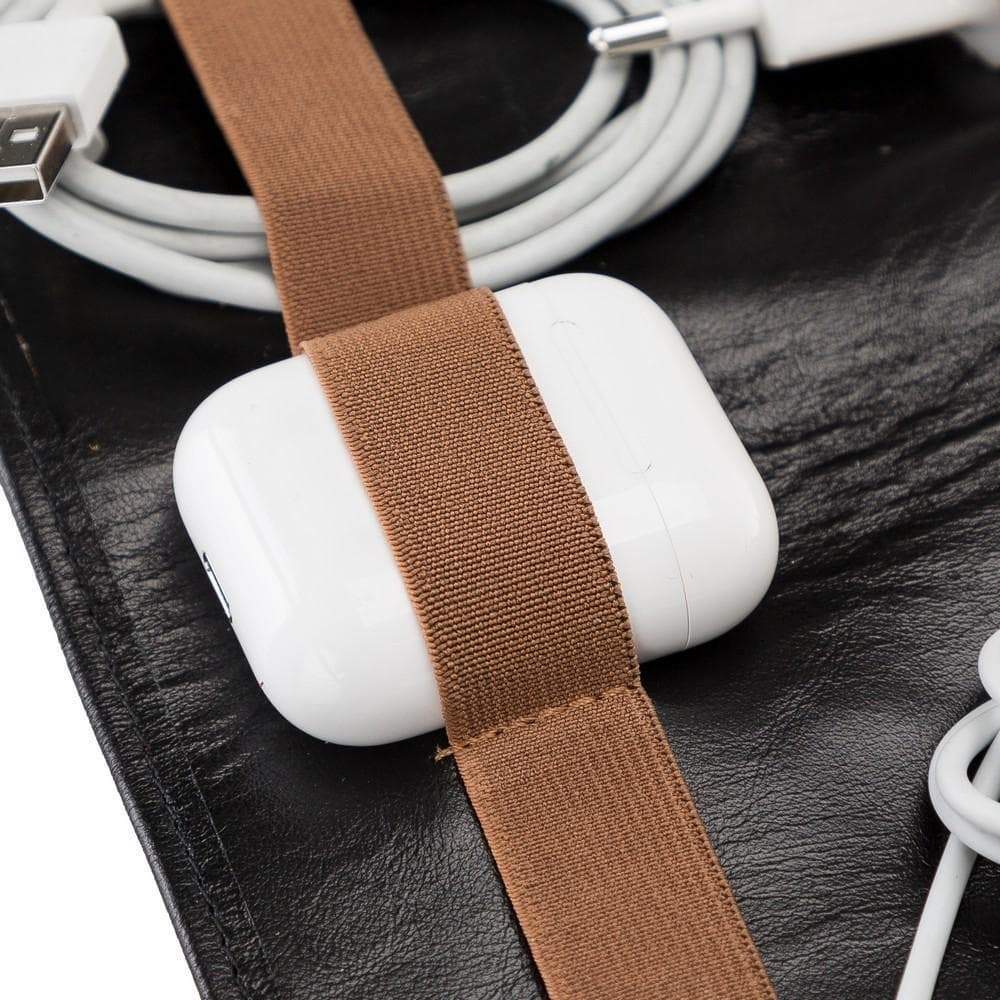 Genuine Leather Cable Organizer Bouletta