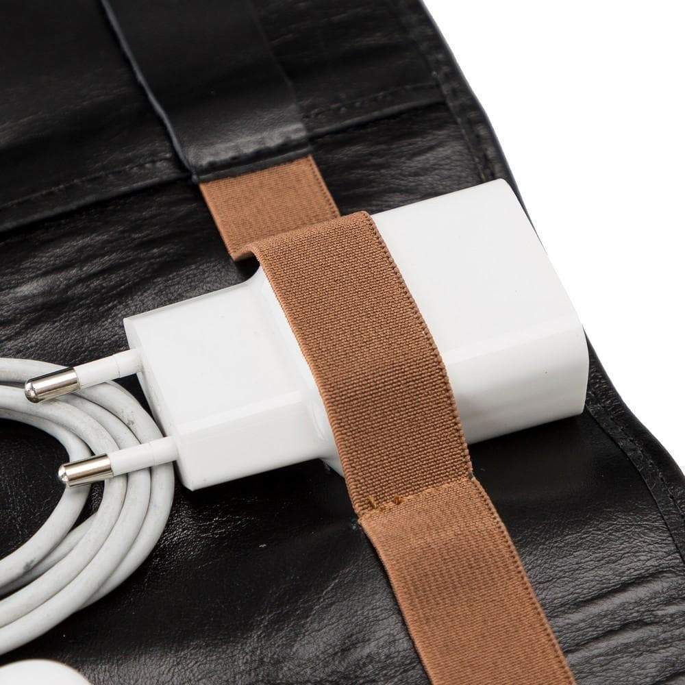 Genuine Leather Cable Organizer Bouletta