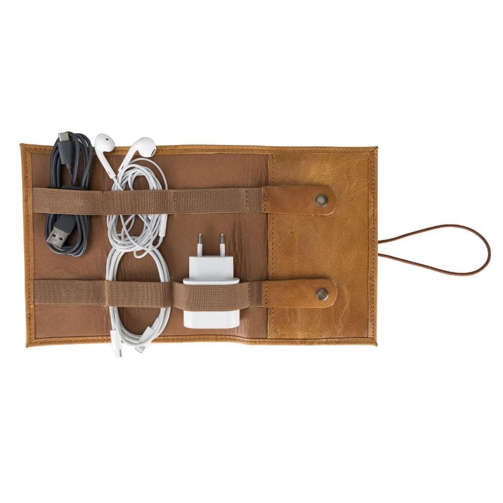 Genuine Leather Cable Organizer Bouletta