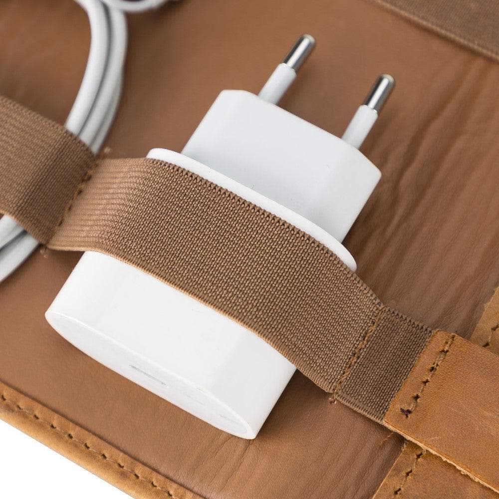 Genuine Leather Cable Organizer Bouletta