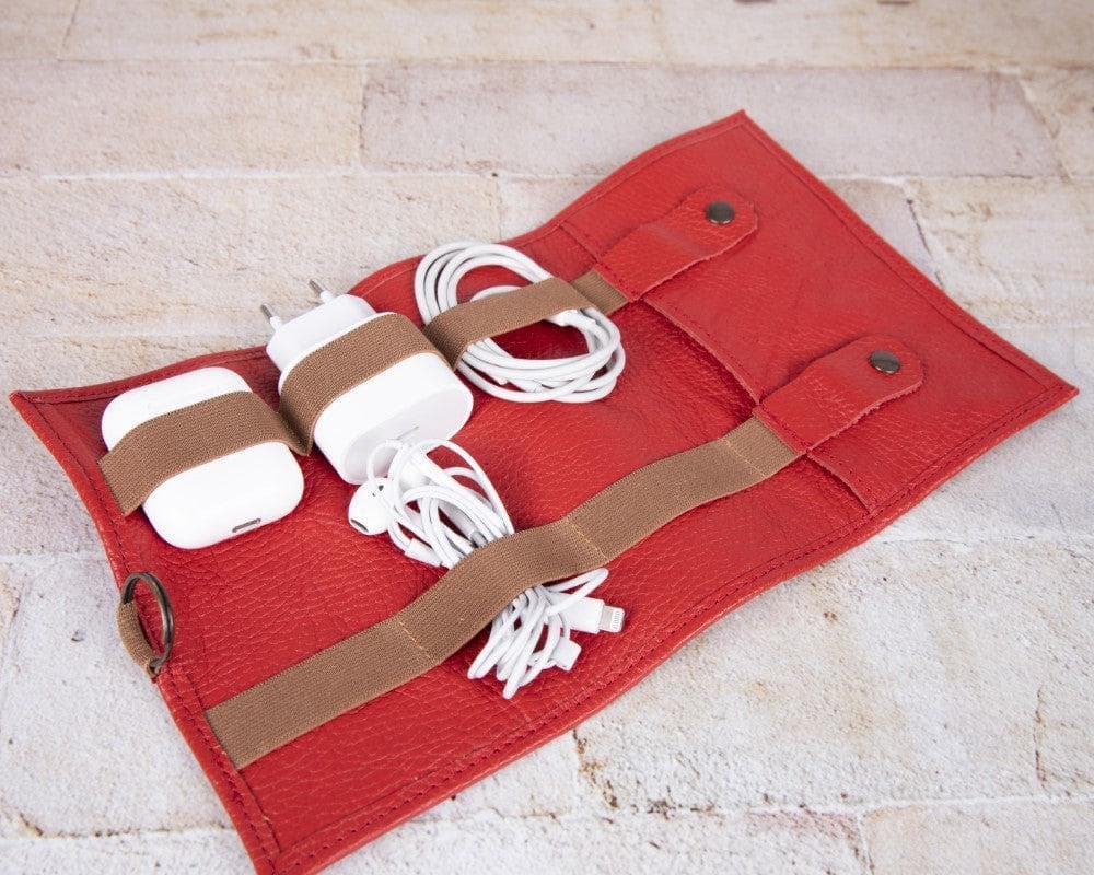 Genuine Leather Cable Organizer Bouletta