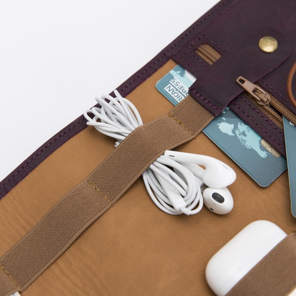 Genuine Leather Cable Organizer Bouletta