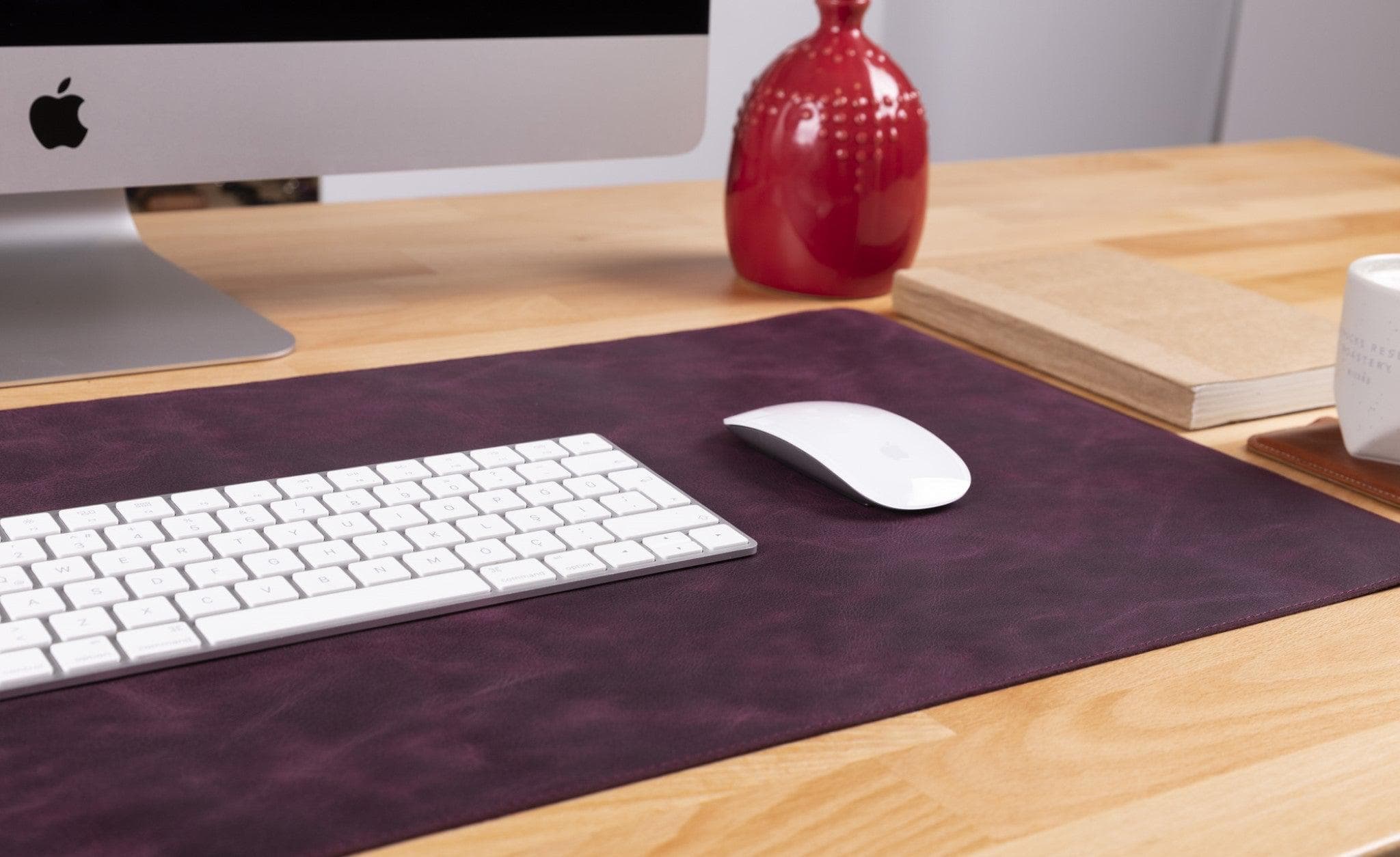 Genuine Leather Desk Mat 37x80 Bouletta