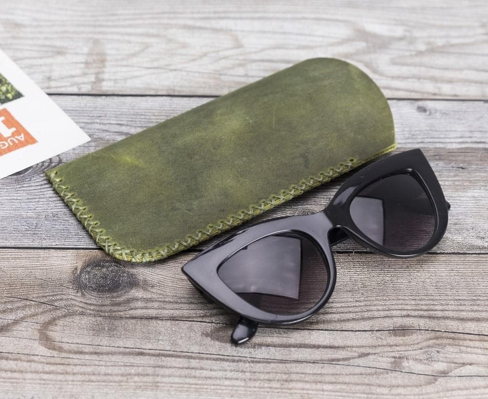 Genuine Leather Glasses Case Bouletta