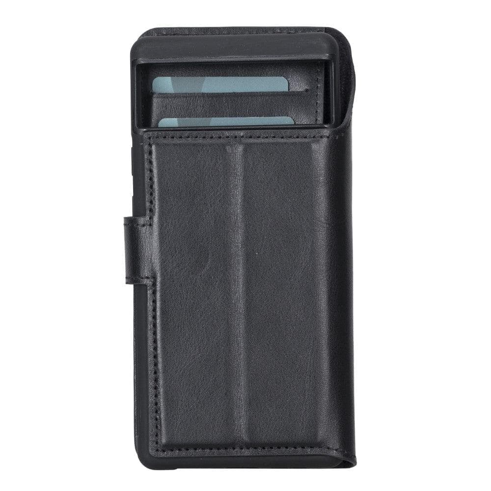Google Pixel 6 and Pixel 5 Series Detachable Magnetic Wallet Leather Case Bouletta