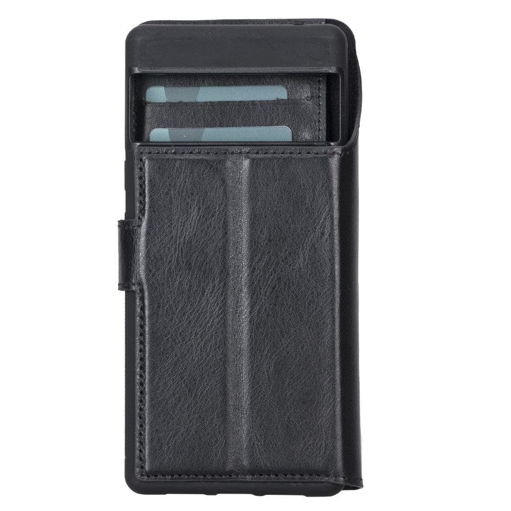 Google Pixel 6 and Pixel 5 Series Detachable Magnetic Wallet Leather Case Bouletta