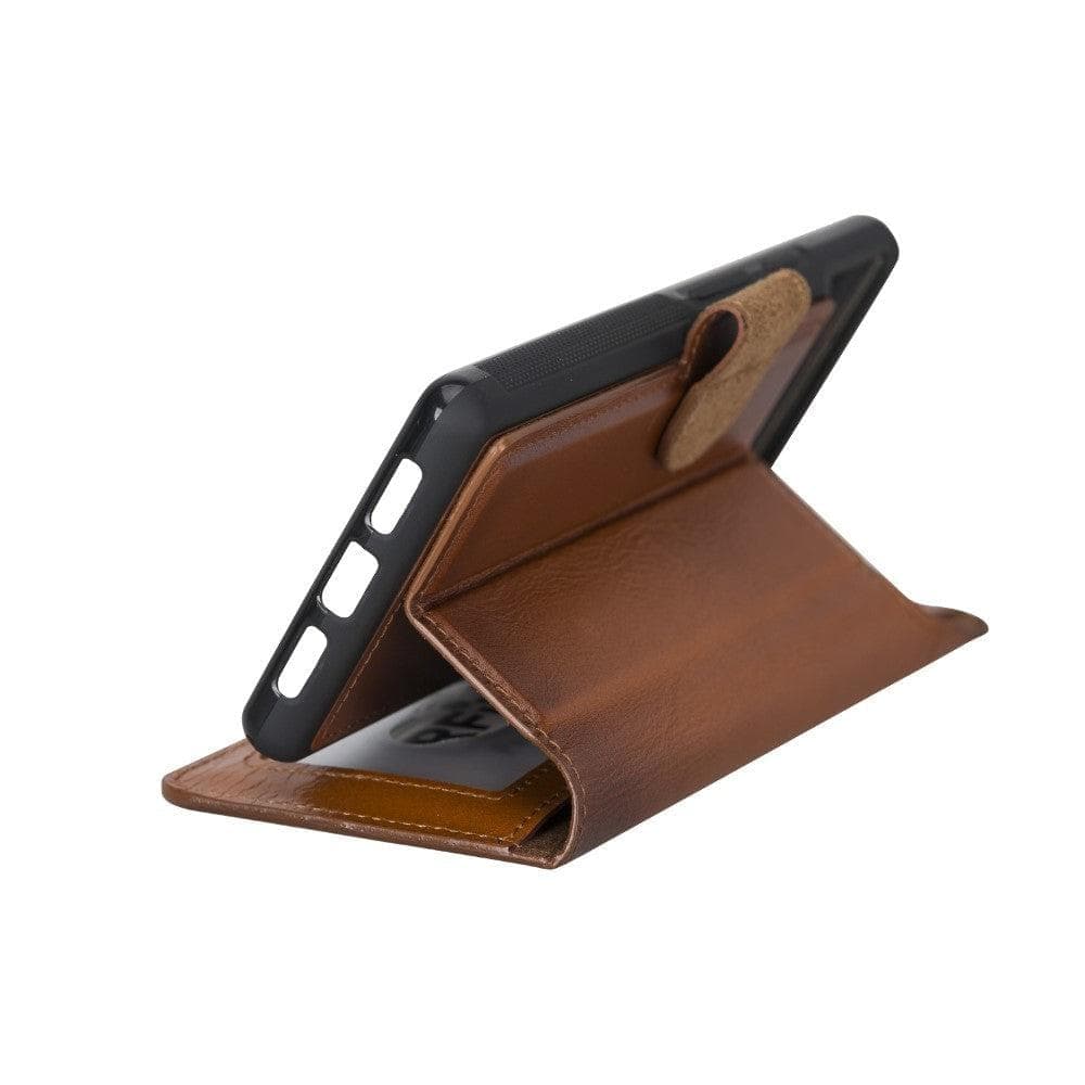 Google Pixel 6 and Pixel 5 Series Detachable Magnetic Wallet Leather Case Bouletta