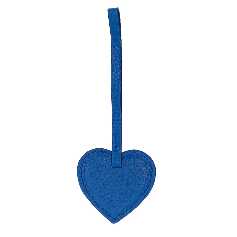 Heart Leather Bag Charm Bouletta