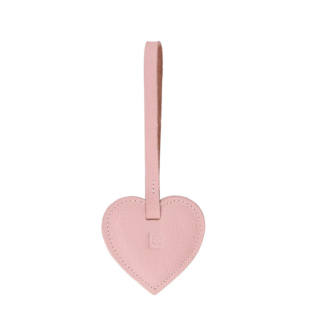 Heart Leather Bag Charm Bouletta