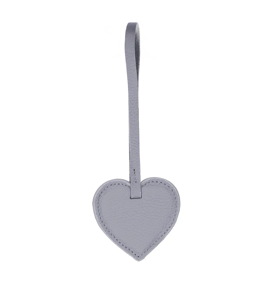 Heart Leather Bag Charm Bouletta