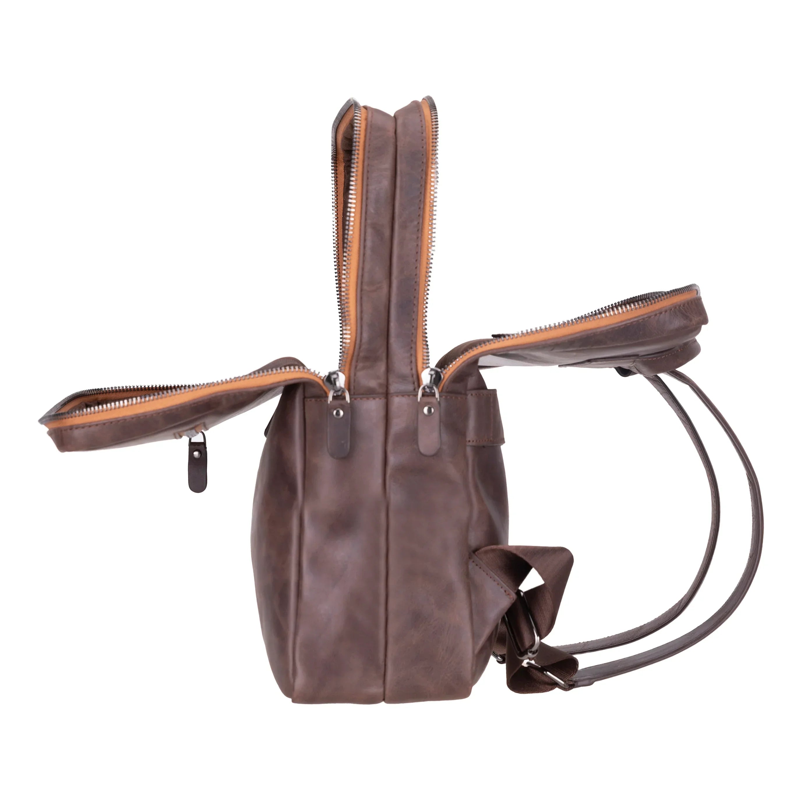 Hidden Castle Leather Backpack Bouletta