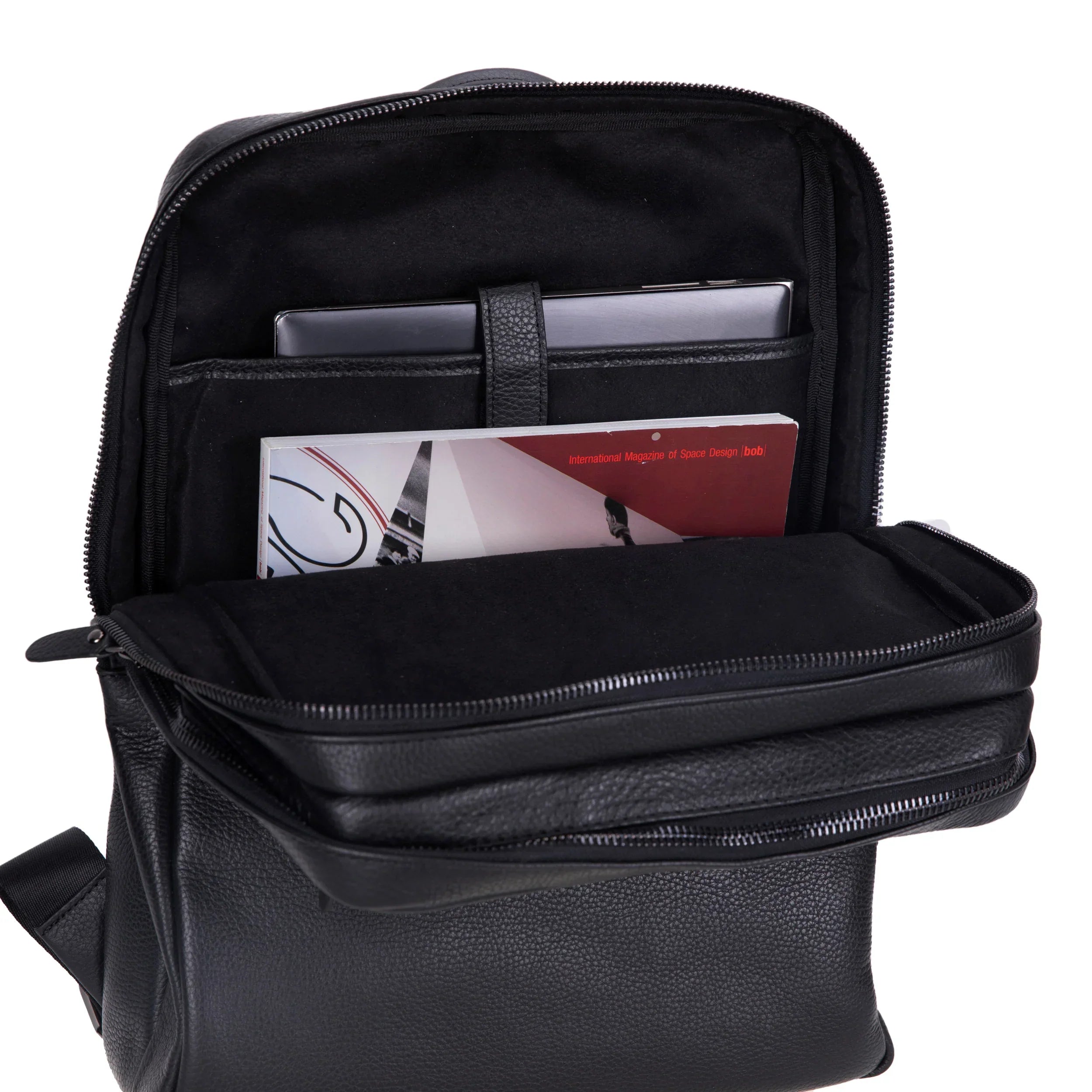 Hidden Castle Leather Backpack Bouletta