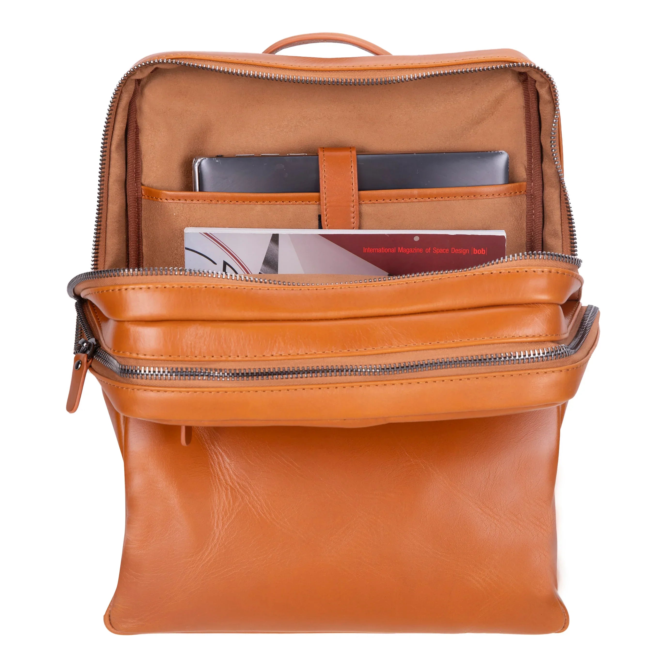 Hidden Castle Leather Backpack Bouletta