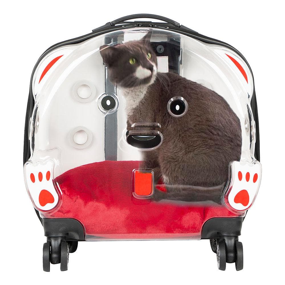 ICE Pet Trolley Suitcase Transparent Bouletta