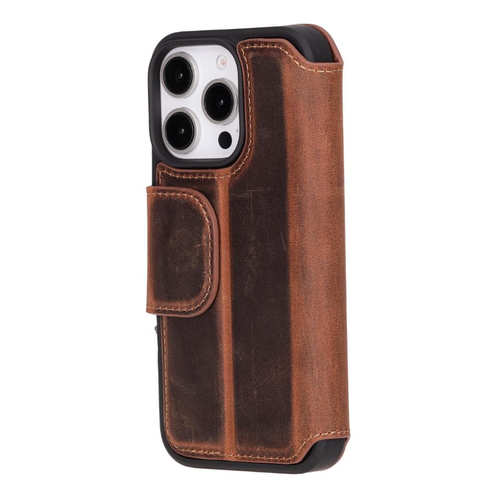 Infinix iPhone 16 Pro Max Leather Folio Case Bouletta