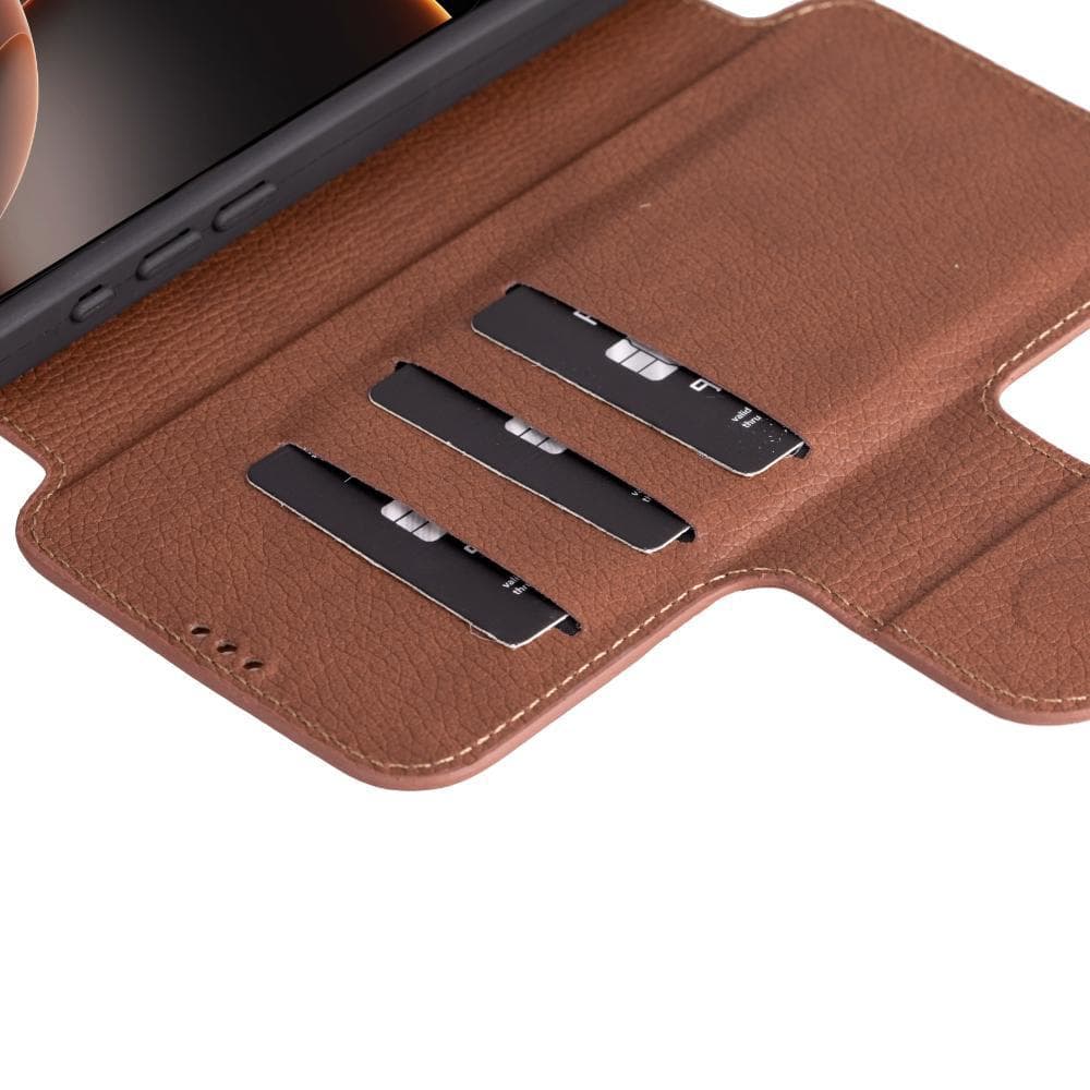 Infinix iPhone 16 Pro Max Leather Folio Case Bouletta