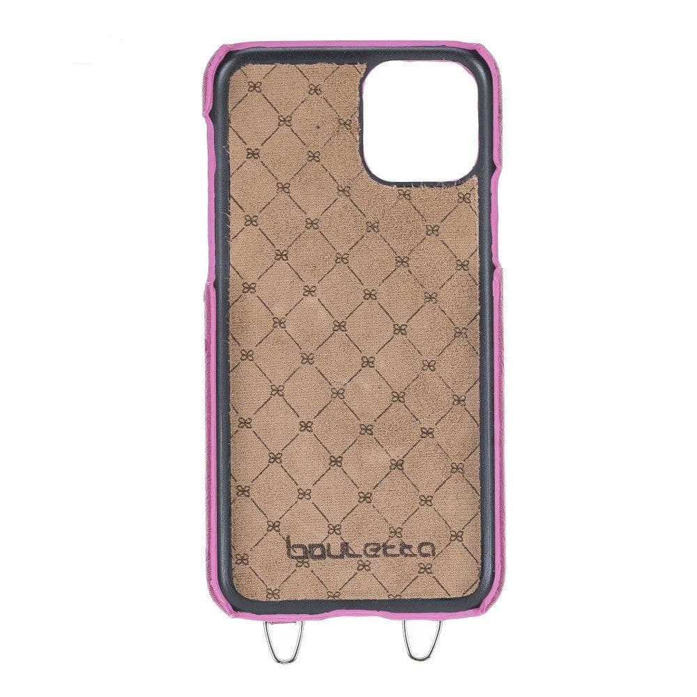 iPhone 11 Series Leather Saff Umw Plain Strap Bouletta