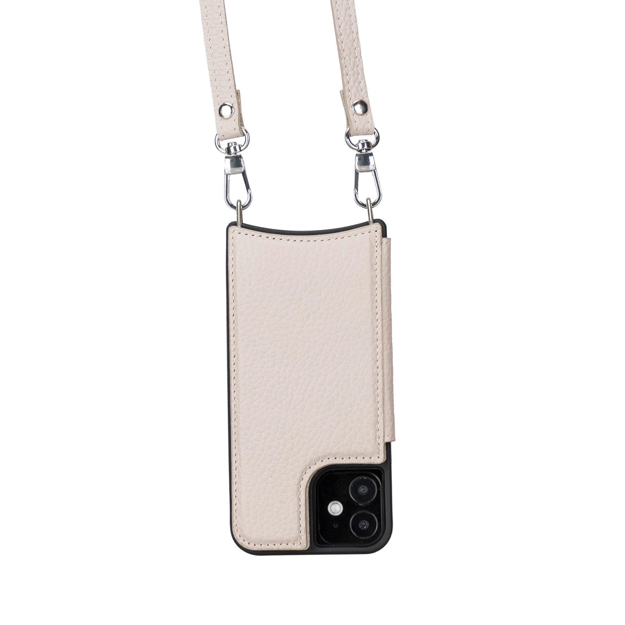 iPhone 12 Series Leather Saff UFW Plain Strap iPhone 12 Mini / Mink Bouletta