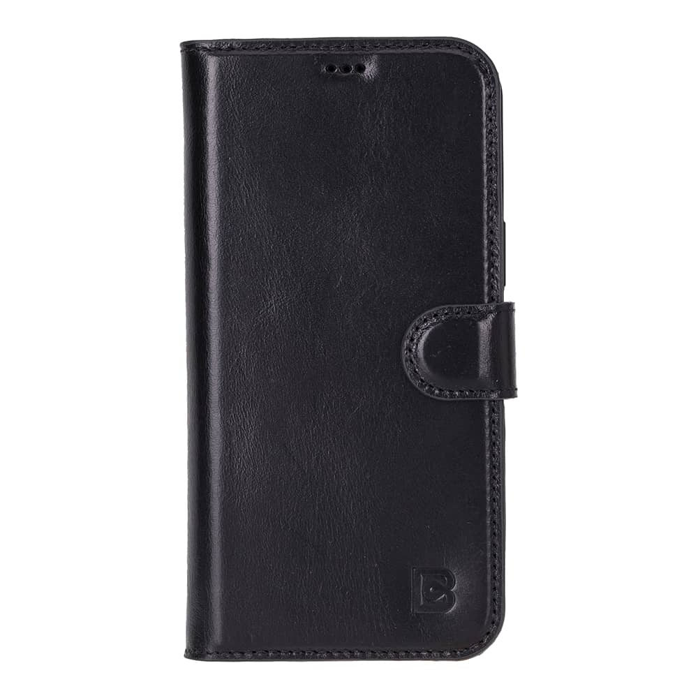 Leather iPhone 16 Pro Max Detachable Wallet Case