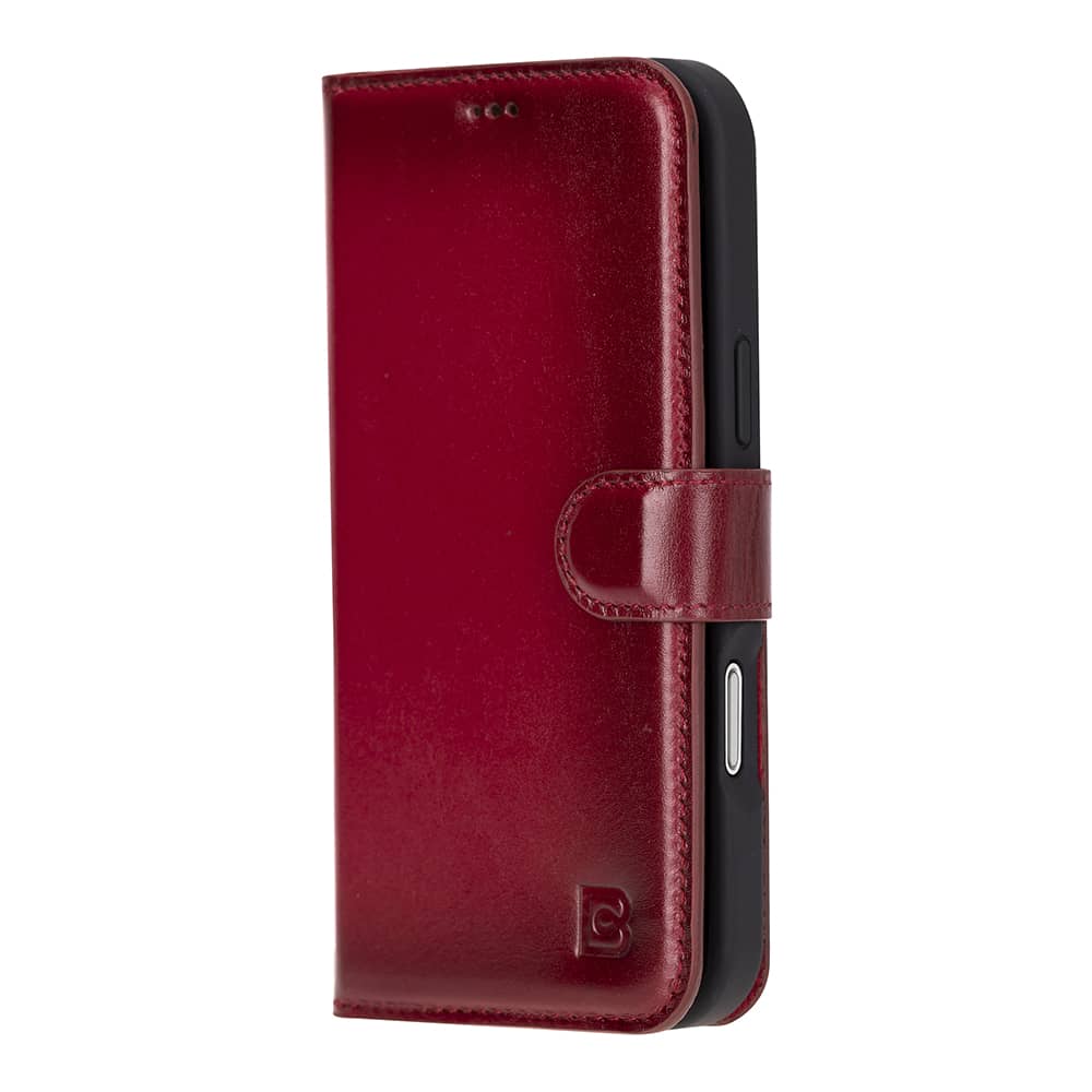 Leather iPhone 16 Pro Max Detachable Wallet Case