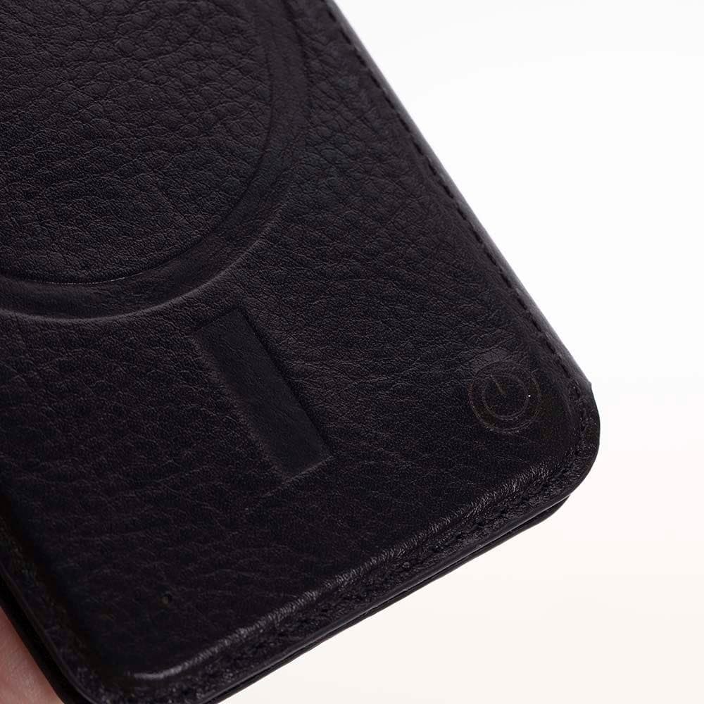 Jason Leather Premium Card Holder Black Bouletta