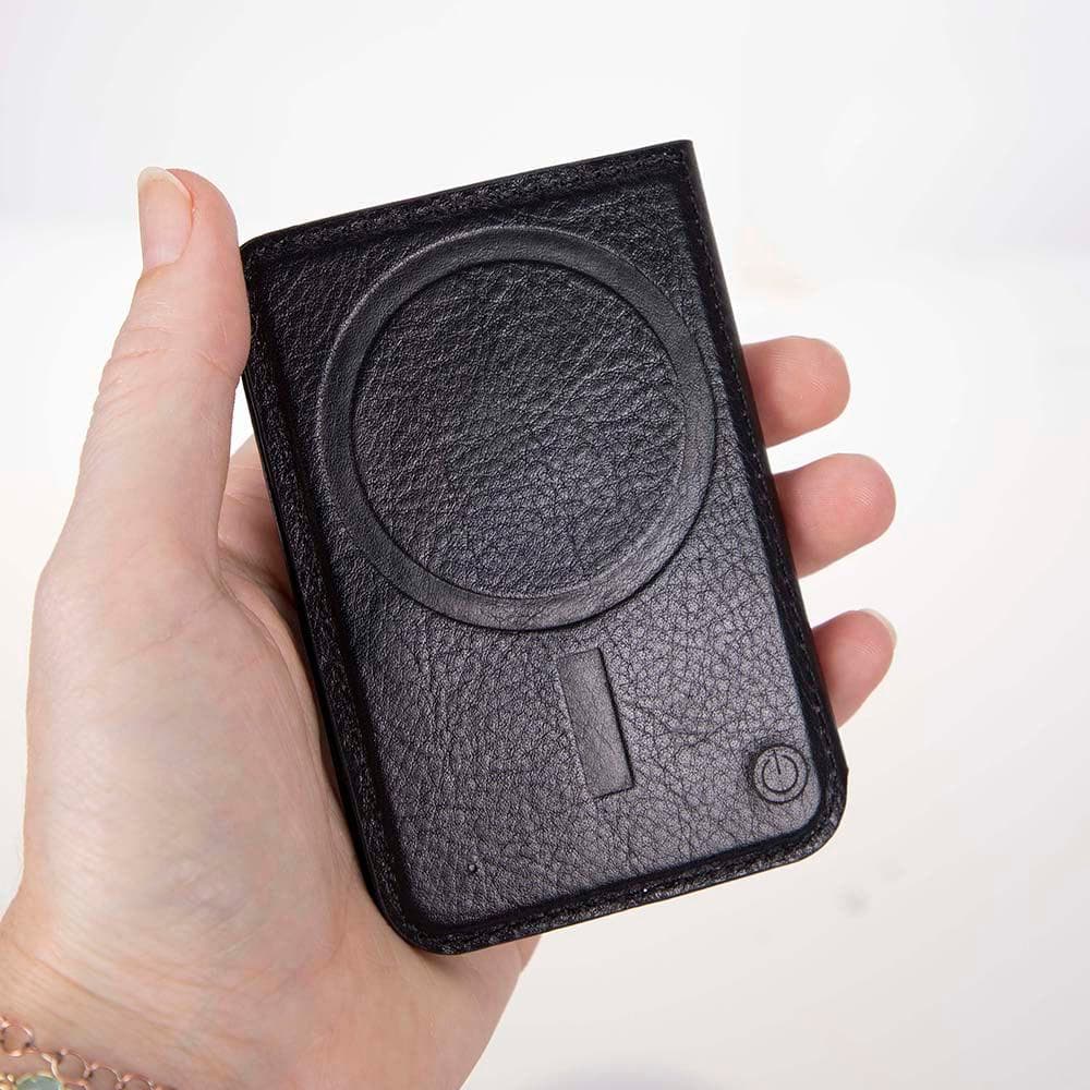 Jason Leather Premium Card Holder Black Bouletta