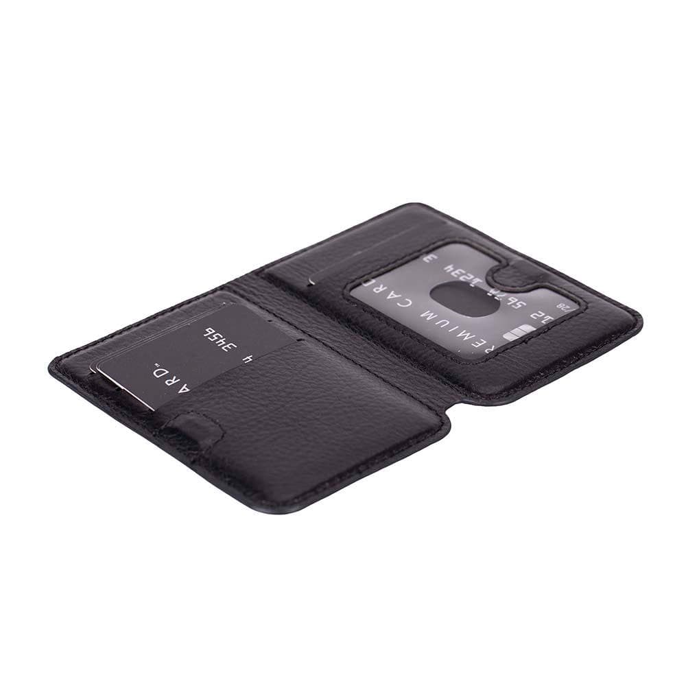 Jason Leather Premium Card Holder Black Bouletta