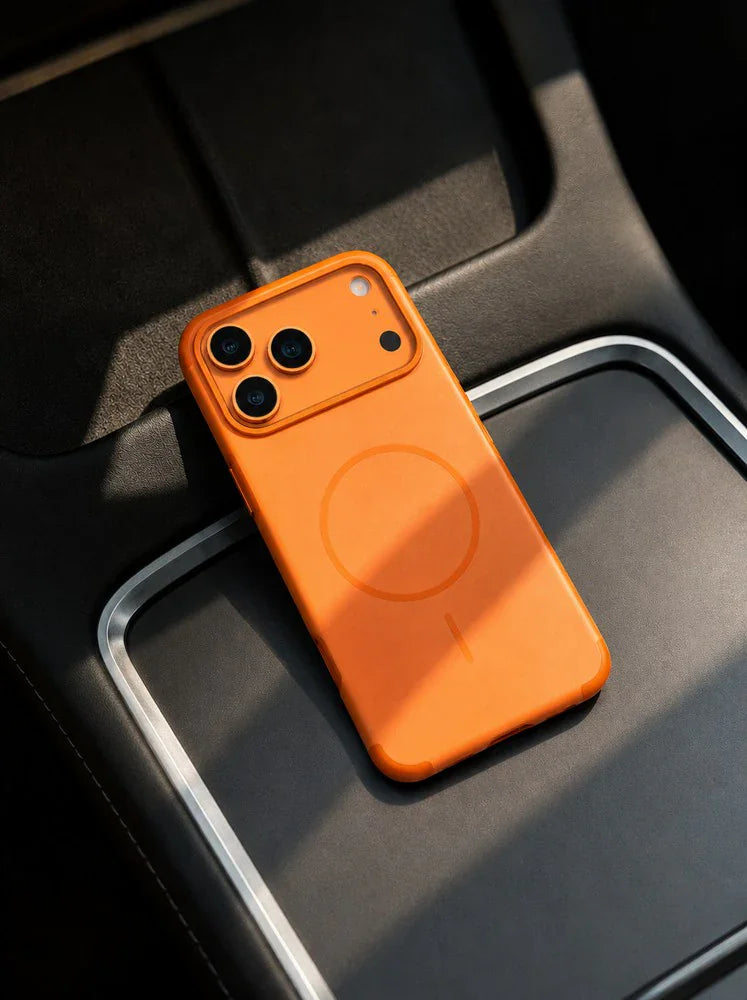 Koen MagSafe Case for iPhone 17 Pro Orange Bouletta