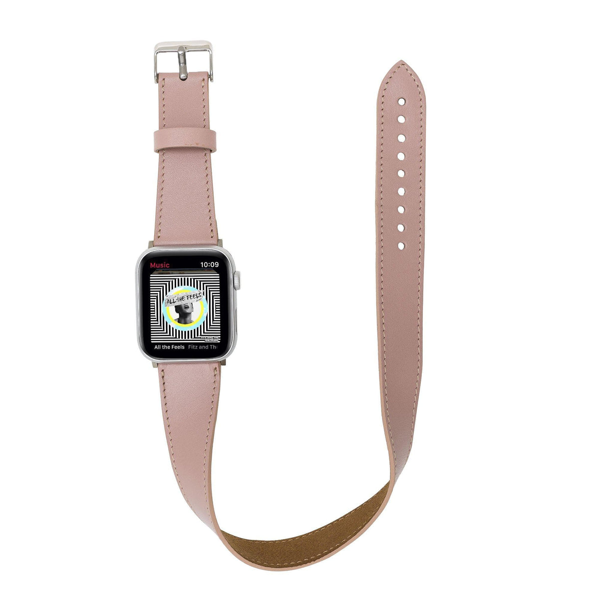 Lancaster Double Tour Classic Apple Watch Leather Straps Bouletta