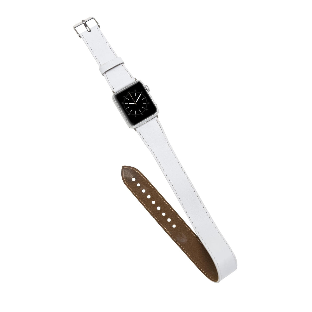 Lancaster Double Tour Classic Apple Watch Leather Straps Bouletta