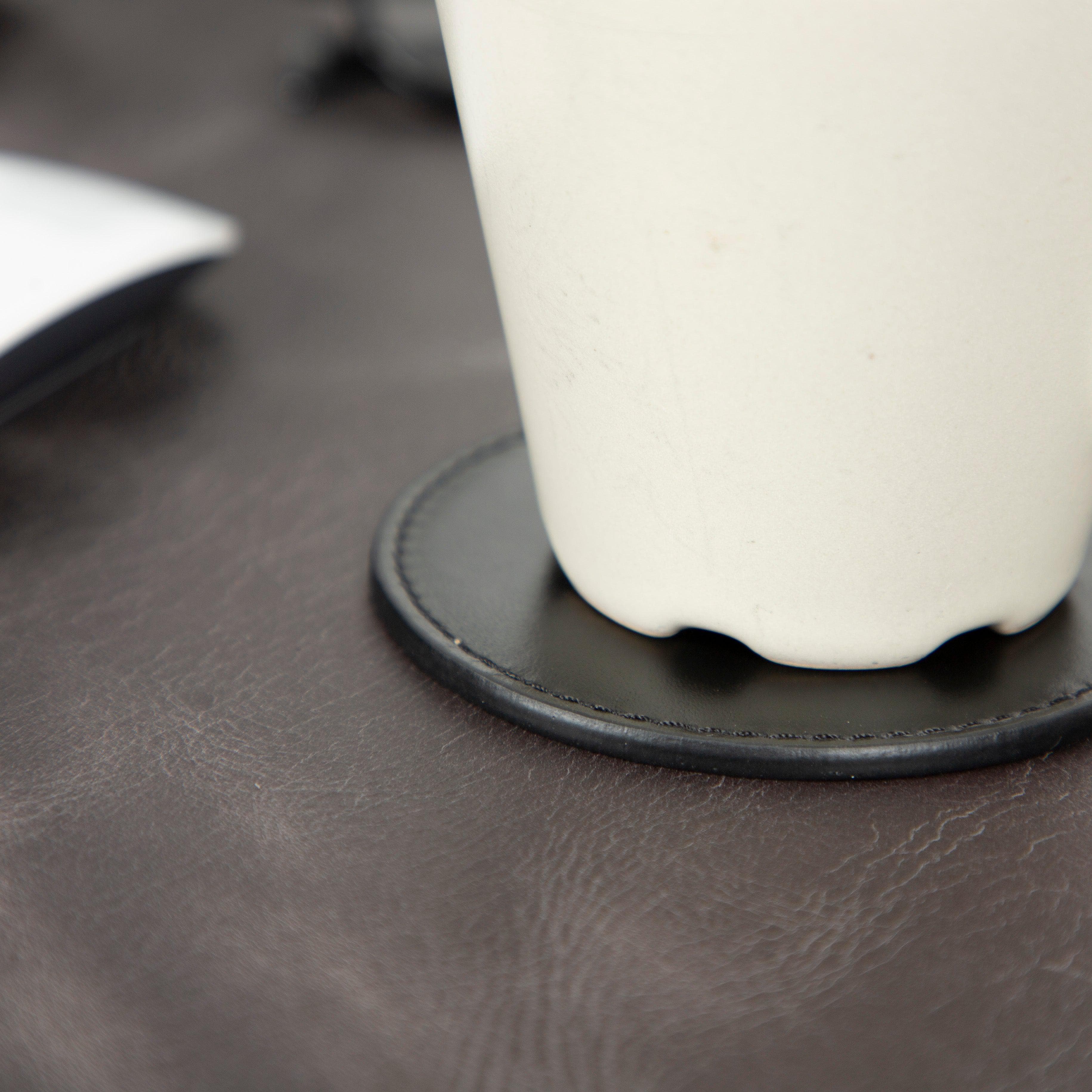 Lavion Leather Cup Coaster Set Bouletta