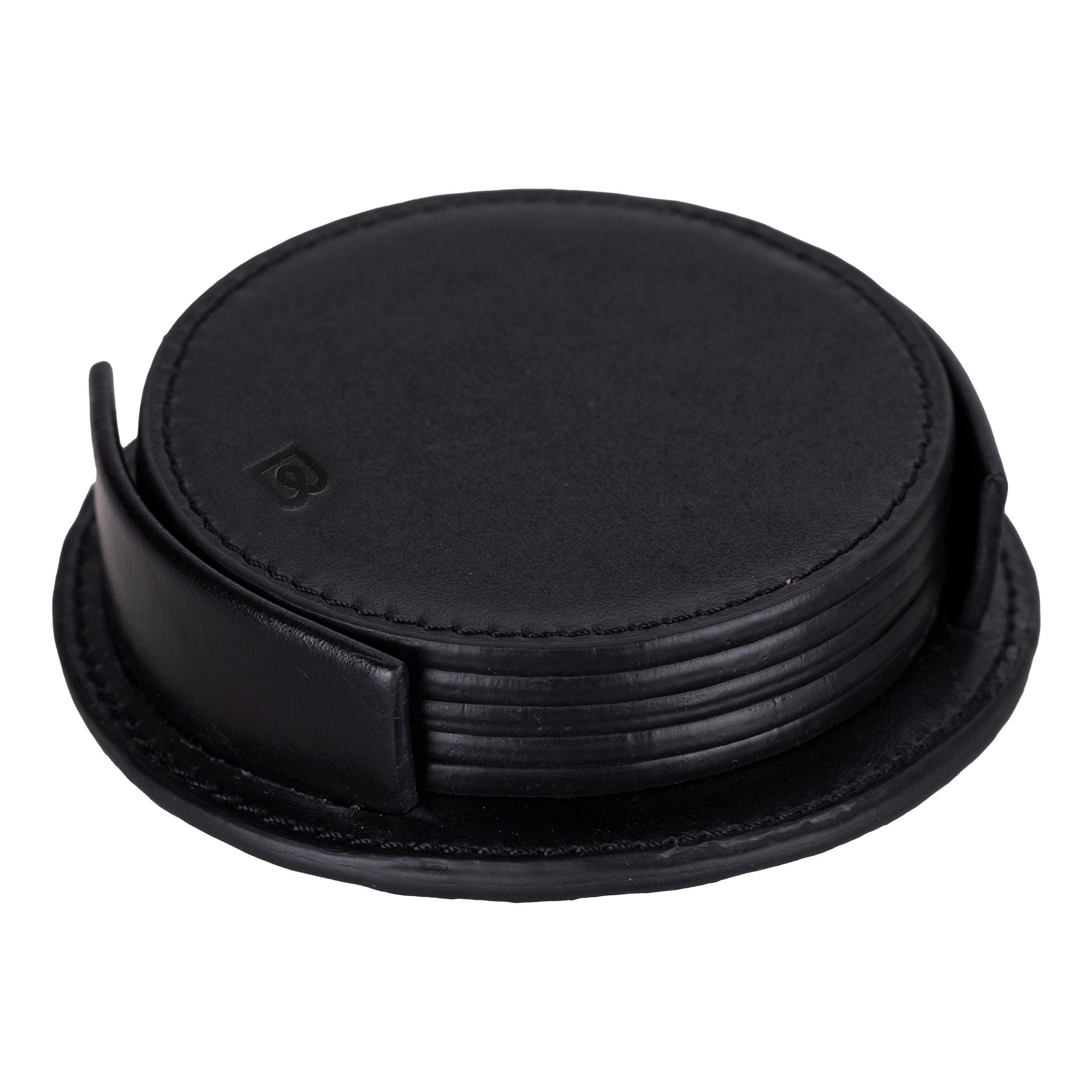 Lavion Leather Cup Coaster Set Bouletta