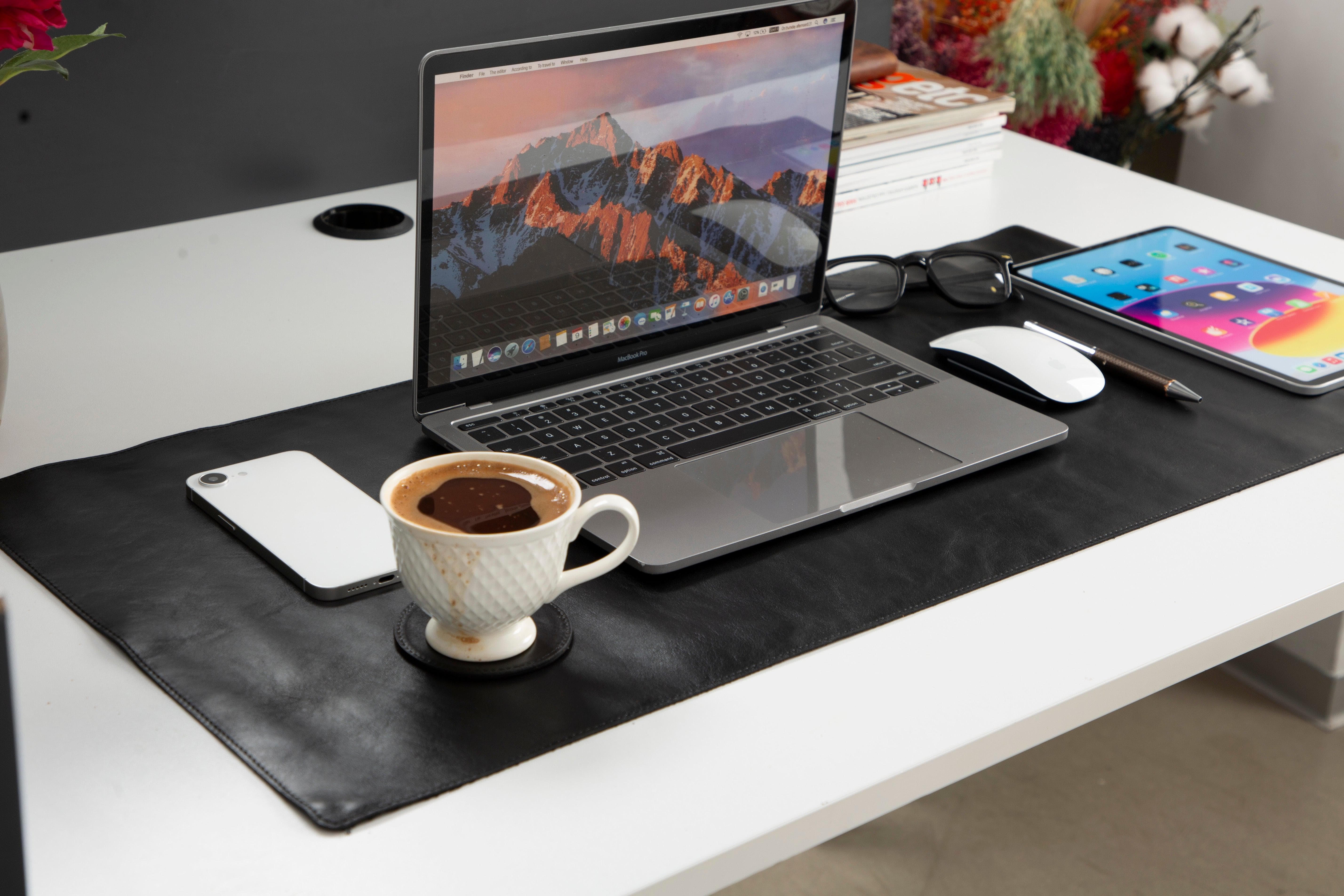 Leather Desk Mat (97 cm X 40 cm) Bouletta