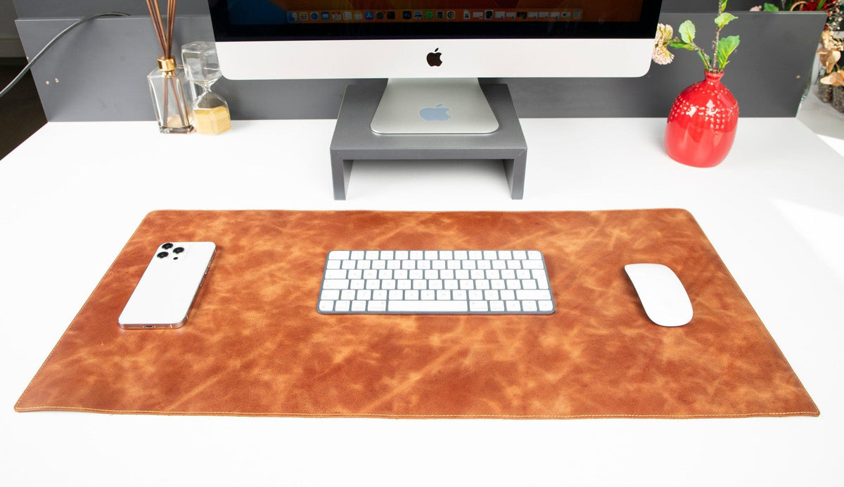 Leather Desk Mat (97 cm X 40 cm) Bouletta
