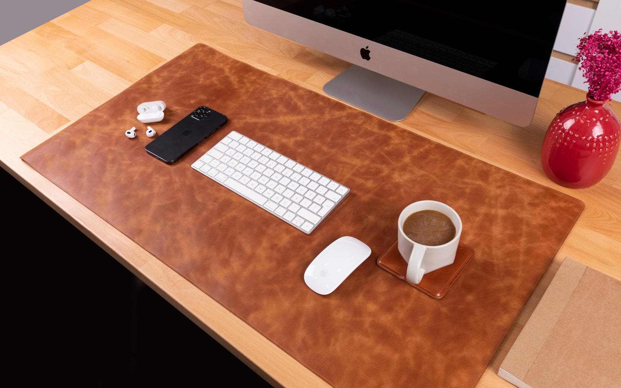 Leather Desk Mat (97 cm X 40 cm) Bouletta