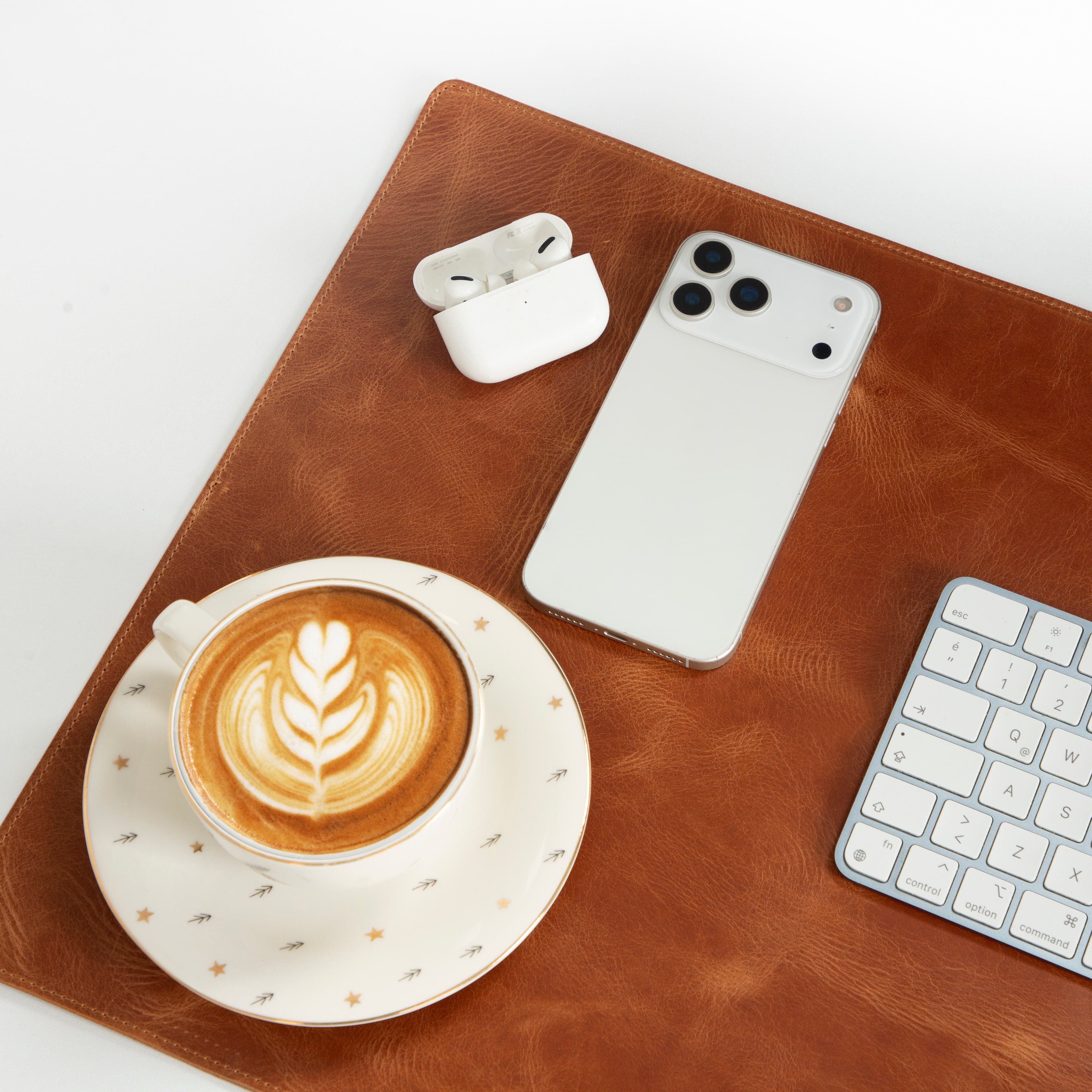 Leather Desk Mat Medium Bouletta