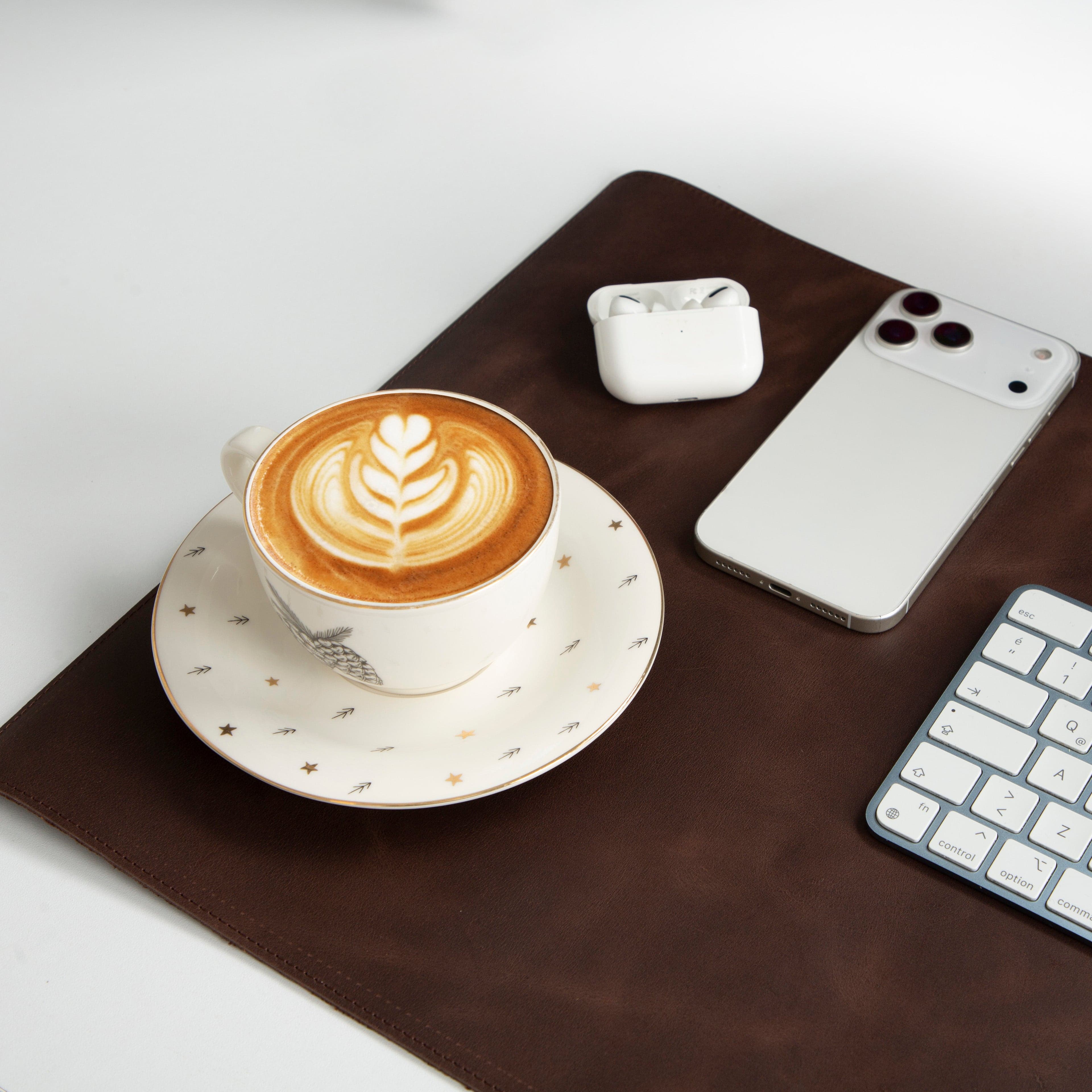 Leather Desk Mat Medium Bouletta