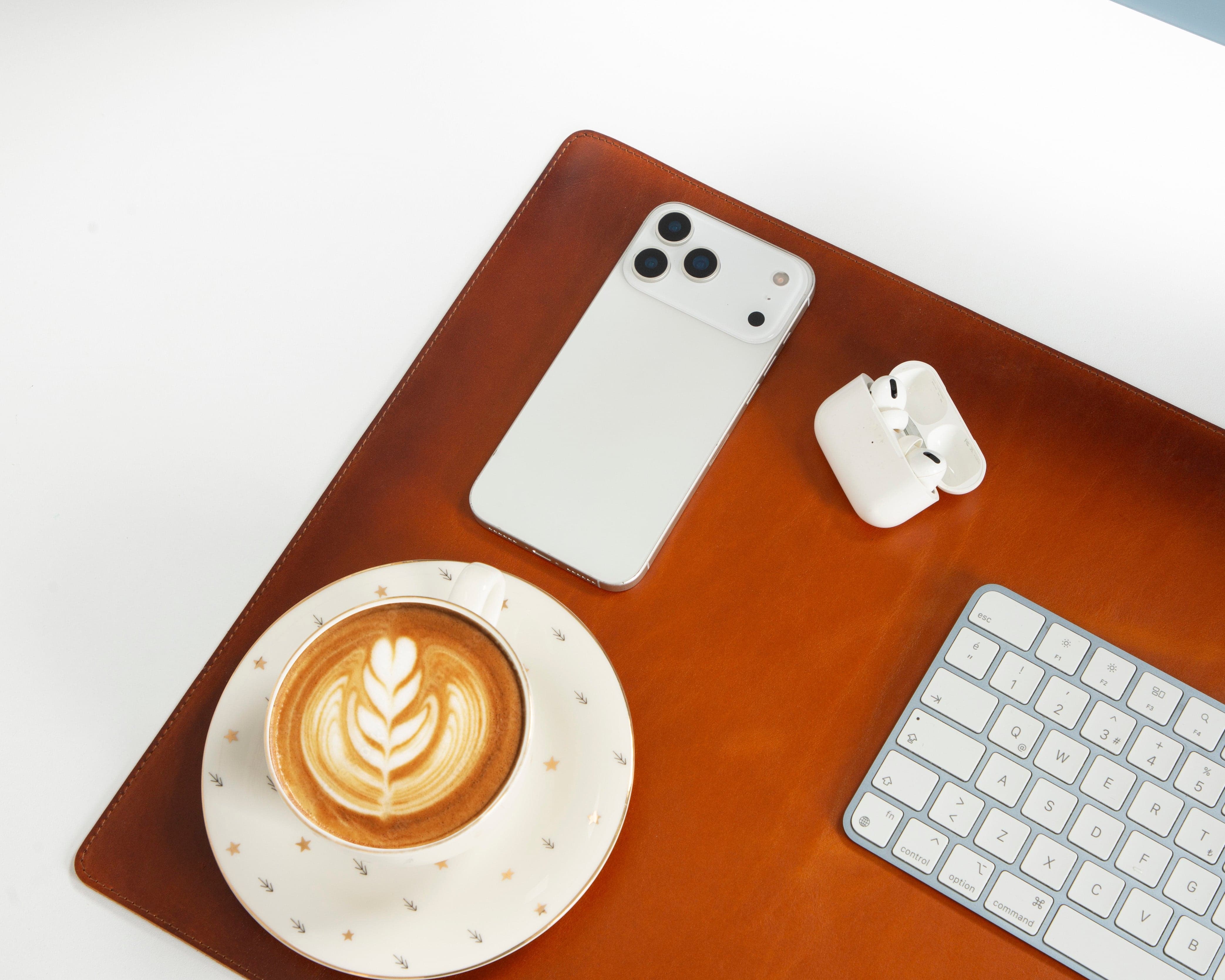 Leather Desk Mat Medium Bouletta