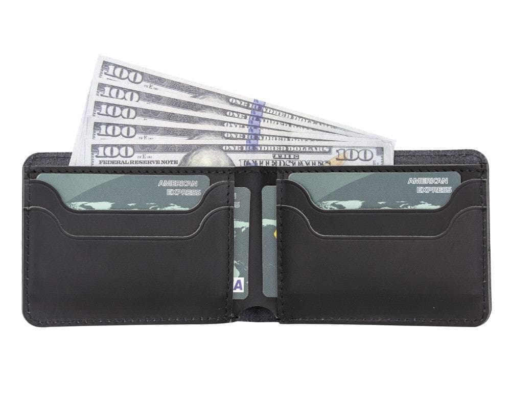 Leather Franco Wallet - Red Red Bouletta