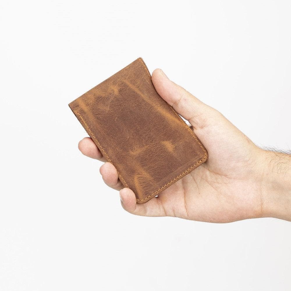 Leather Franco Wallet - Red Red Bouletta