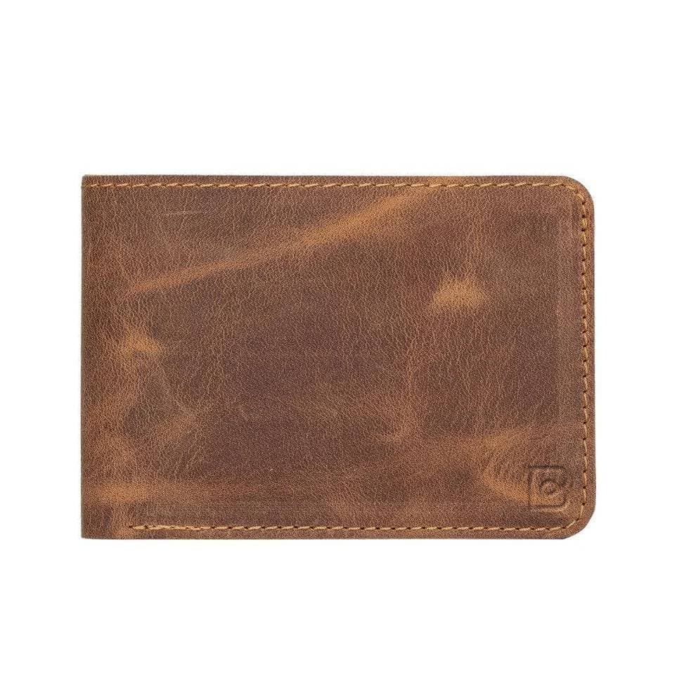 Leather Franco Wallet - Tan Tan Bouletta